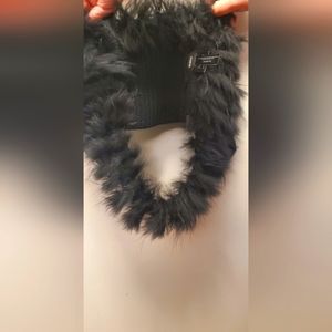 RUDSAK racoon fur infinity scarf